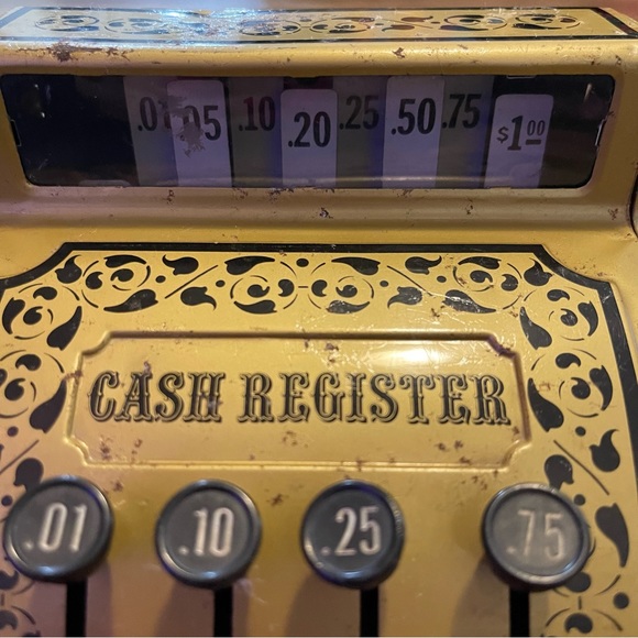 Vintage | Buddy L 1976 | Metal Toy Cash Register - Picture 12 of 16